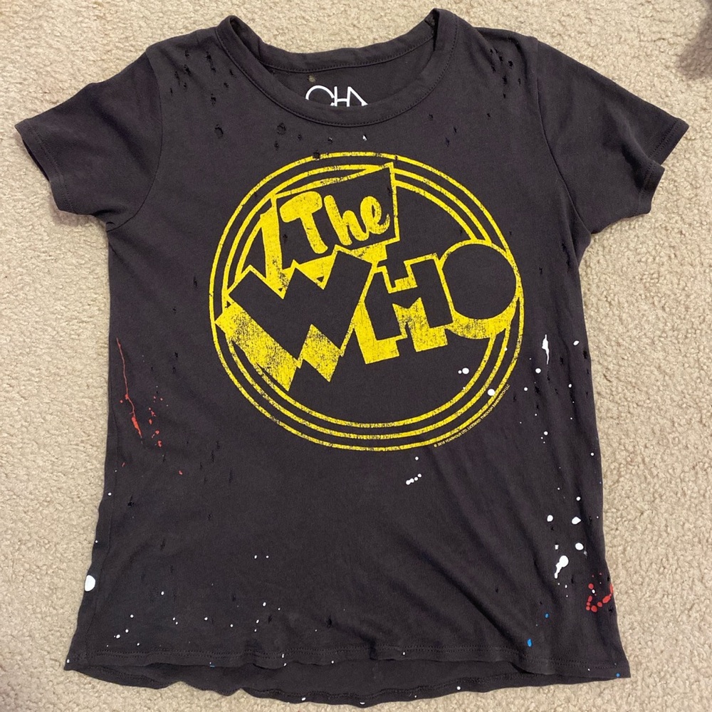 SOLD Chaser “the who” tee xs worn once!